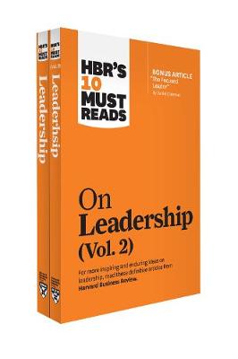 Book cover for HBR's 10 Must Reads on Leadership 2-Volume Collection