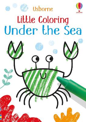 Book cover for Little Coloring Under the Sea