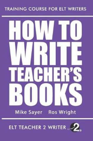 Cover of How To Write Teacher's Books