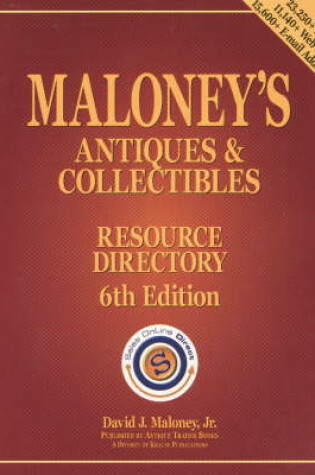 Cover of Maloney's Antiques & Collectibles R