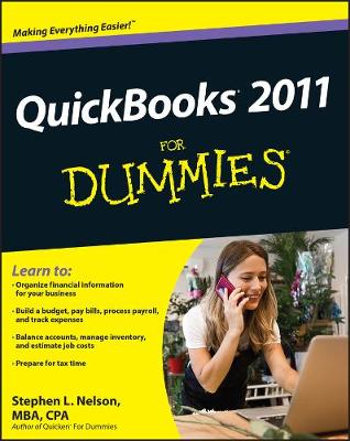 Book cover for QuickBooks 2011 For Dummies