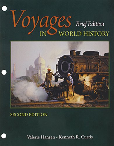 Book cover for Voyages in World History, Brief