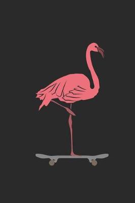 Book cover for Flamingo With Skateboard