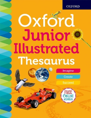 Book cover for Oxford Junior Illustrated Thesaurus