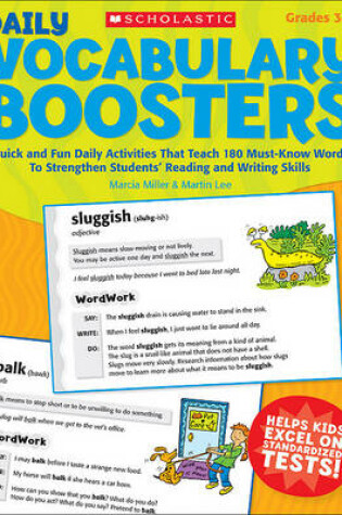 Cover of Daily Vocabulary Boosters