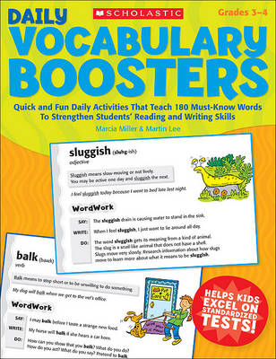 Cover of Daily Vocabulary Boosters