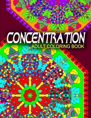 Book cover for CONCENTRATION ADULT COLORING BOOKS - Vol.6