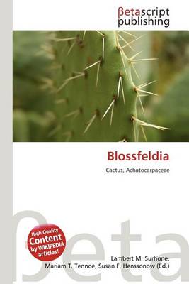 Book cover for Blossfeldia