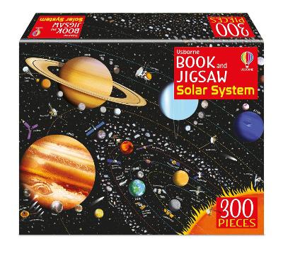 Book cover for Usborne Book and Jigsaw The Solar System