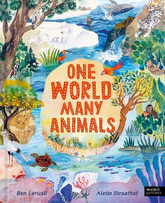 Book cover for One World, Many Animals