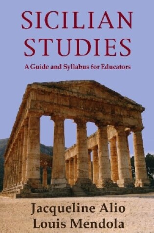 Cover of Sicilian Studies
