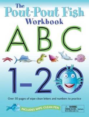 Book cover for The Pout-Pout Fish Wipe Clean Workbook ABC, 1-20