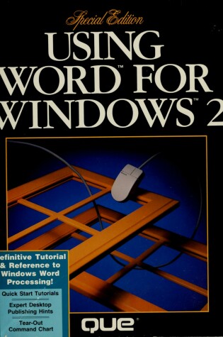 Cover of Using WORD for Windows