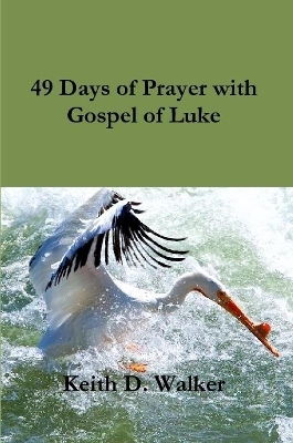 Book cover for 49 Days of Prayer with Gospel of Luke