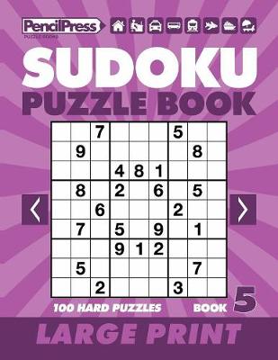 Book cover for Sudoku Puzzle Book 5 (Large Print)