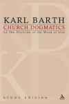 Book cover for Church Dogmatics Study Edition 3
