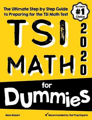 Book cover for TSI Math for Dummies