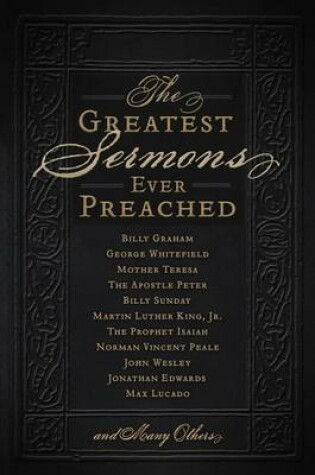 Cover of The Greatest Sermons Ever Preached