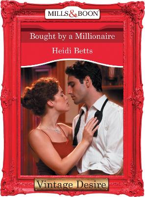 Book cover for Bought by a Millionaire