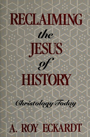 Book cover for Reclaiming the Jesus of History