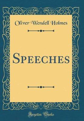 Book cover for Speeches (Classic Reprint)