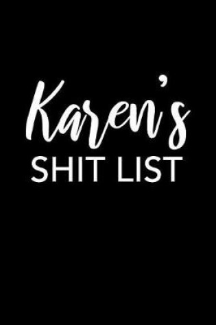 Cover of Karen's Shit List