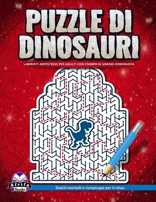 Book cover for Puzzle di dinosauri