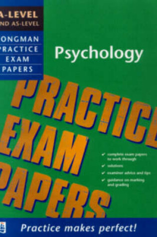 Cover of Longman Practice Exam Papers: A-level Psychology