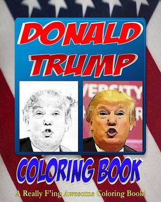 Book cover for The Donald Trump Coloring Book