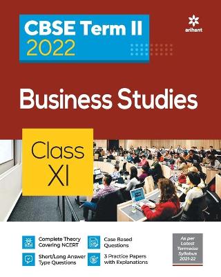 Book cover for CBSE Term II Business Studies 11th