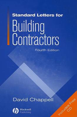Book cover for Standard Letters for Building Contractors 4e