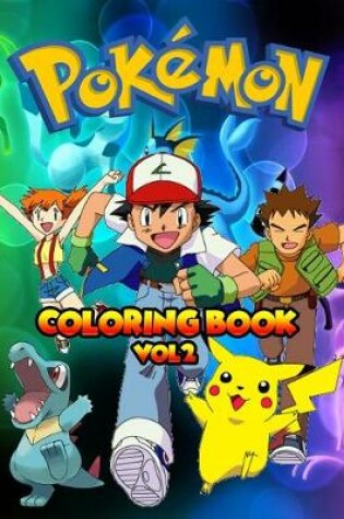 Cover of Pokemon Coloring Book Vol 2