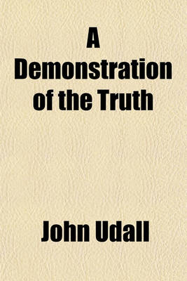 Book cover for A Demonstration of the Truth