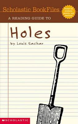 Book cover for A Reading Guide to Holes by Louis Sachar