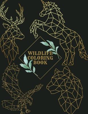 Book cover for Wildlife Coloring Book