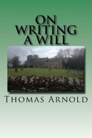 Cover of On Writing a Will