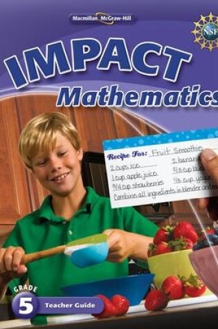 Cover of Math Connects, Grade 5, IMPACT Mathematics, Teacher Edition