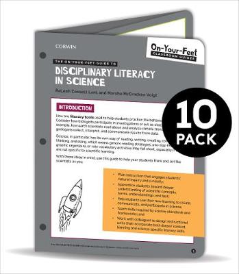 Book cover for BUNDLE: Lent: The On-Your-Feet Guide to Disciplinary Literacy in Science: 10 Pack