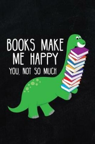 Cover of Books Make Me Happy, You, Not So Much