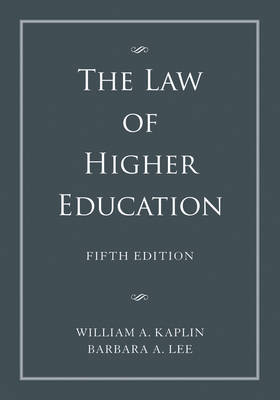 Cover of The Law of Higher Education, 2 Volume Set