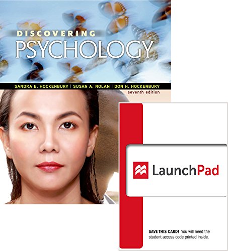 Book cover for Loose-Leaf Version for Discovering Psychology & Launchpad for Discovering Psychology (Six Month Access)