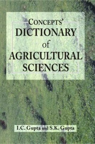 Cover of Concept's Dictionary of Agricultural Sciences