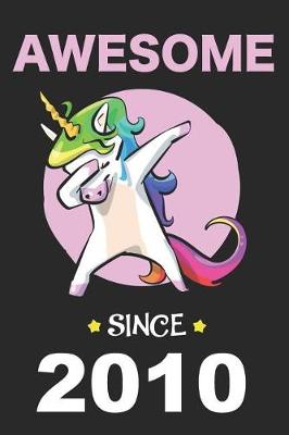 Book cover for Dabbing Unicorn Awesome Since 2010