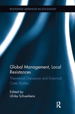 Book cover for Global Management, Local Resistances