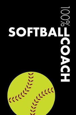 Book cover for Softball Coach Notebook