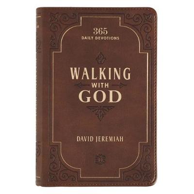 Book cover for Devotional Luxleather Walking with God