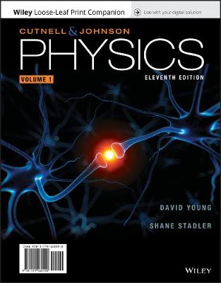 Book cover for Physics, 11th Edition Loose-Leaf Print Companion with Wileyplus Card Volume 1 Set