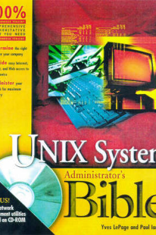 Cover of Unix System Administrator's Bible