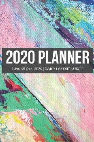 Cover of 2020 Colorful Art Daily Planner