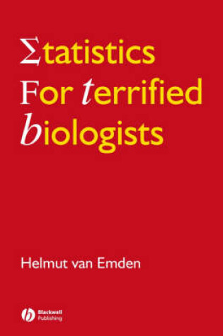 Cover of Statistics for Terrified Biologists